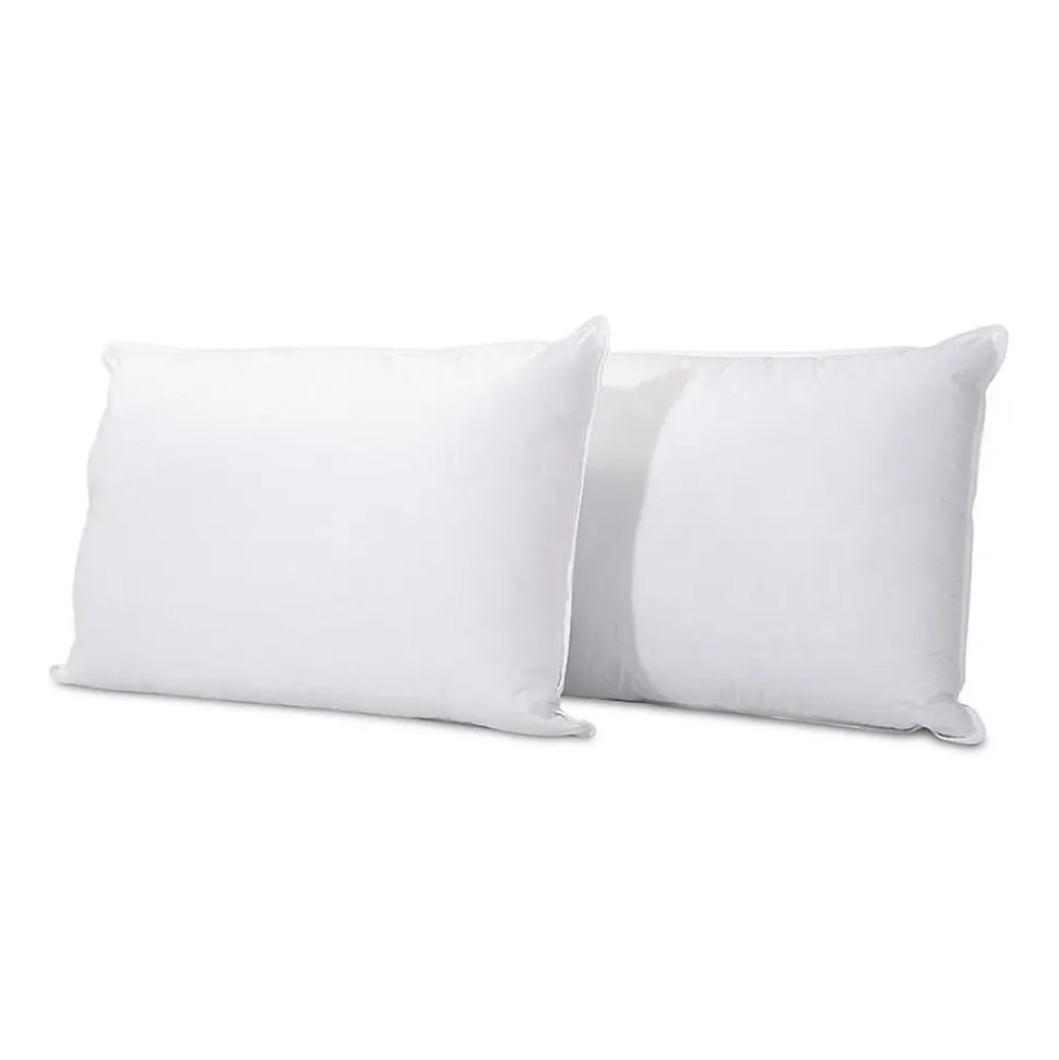 Lot de 2 oreillers Grand Palace 45x70 cm Fibres creuses polyester