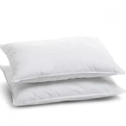 Lot de 2 Oreillers Mémoire de Forme Mixte ANTI-ACARIENS 50x70cm