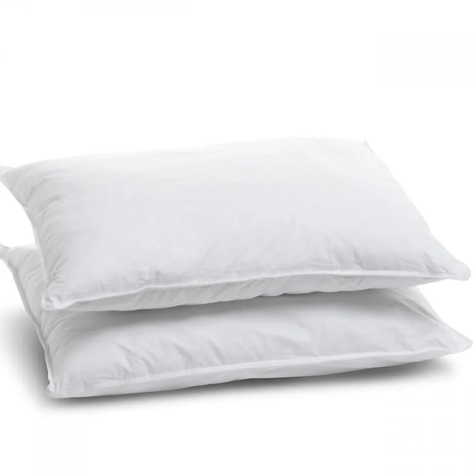 Lot de 2 Oreillers Mémoire de Forme Mixte ANTI-ACARIENS 50x70cm