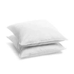 Lot de 2 Oreillers Mémoire de Forme Mixte ANTI-ACARIENS 60x60cm