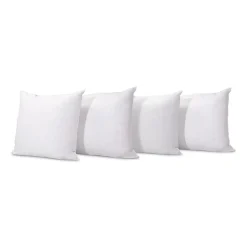 Lot de 4 oreillers Natura 65x65 cm Duvet & Plumess
