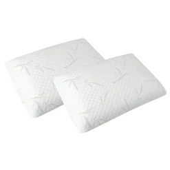 Lot de 2 oreillers Sérénité 40x60 cm Mémoire de forme