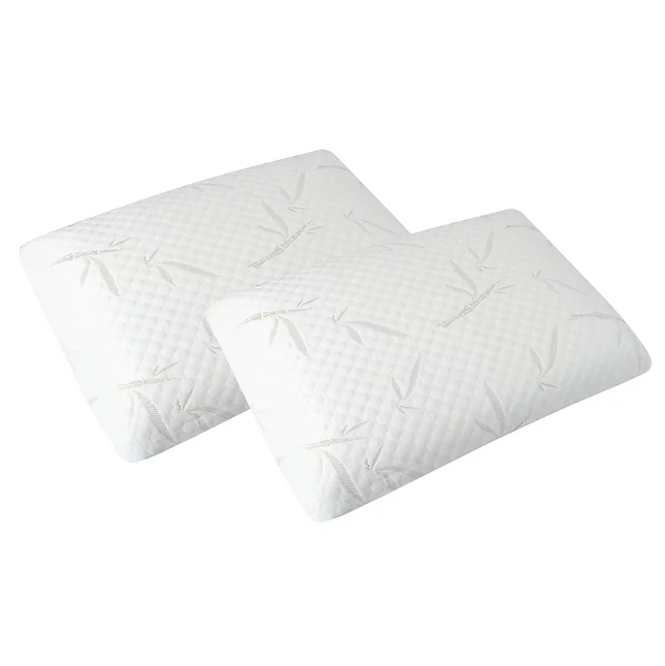 Lot de 2 oreillers Sérénité 40x60 cm Mémoire de forme