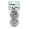 Lot de 2 éponges inox Fackelmann Tecno