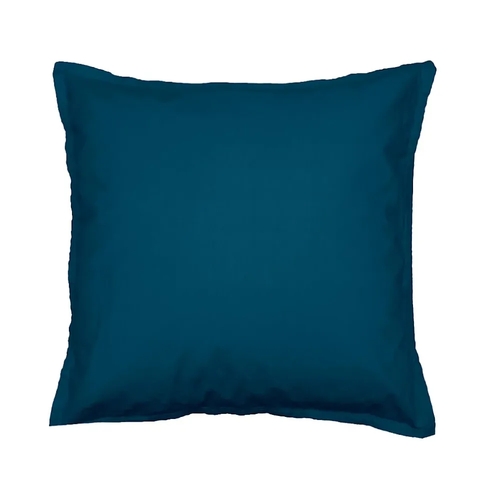 Lot de 2 taies d'oreiller en flanelle de coton Indigo 65x65 cm KLAPPEN