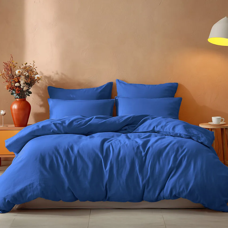 Lot de 2 taies d'oreiller en coton Océan 50x70 cm STUDIO