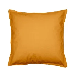 Lot de 2 taies d'oreiller en flanelle de coton Caramel 65x65 cm KLAPPEN