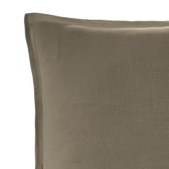 Lot de 2 taies d'oreiller en gaze de coton Noisette 50x70 cm LOFT