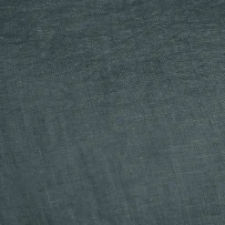 Lot de 2 taies d'oreillers 60 x 60 cm en lin lavé bleu - LUISA