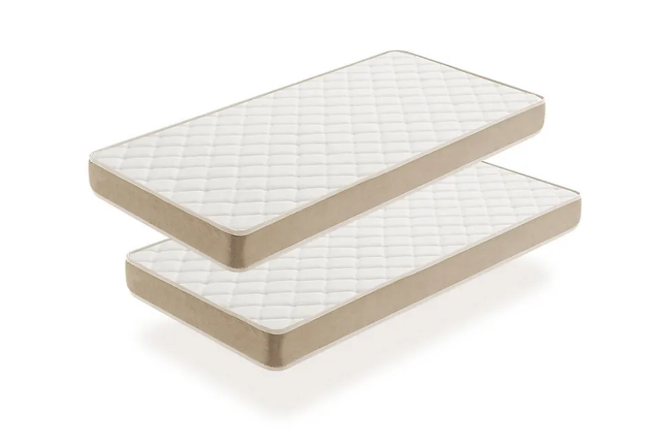 Lot de deux matelas enfant - 80X200 - Moonia