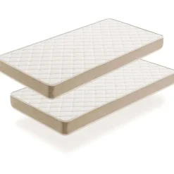 Lot de deux matelas enfant - 80X200 - Moonia