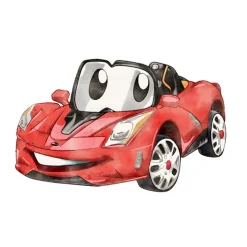 LUK lit enfant avec tiroir et barreau 160x80 Auto flag