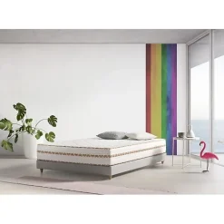 Luxe World Pride Visco epaisseur 120x180 cm de 29cm +/- 2. ECCOX