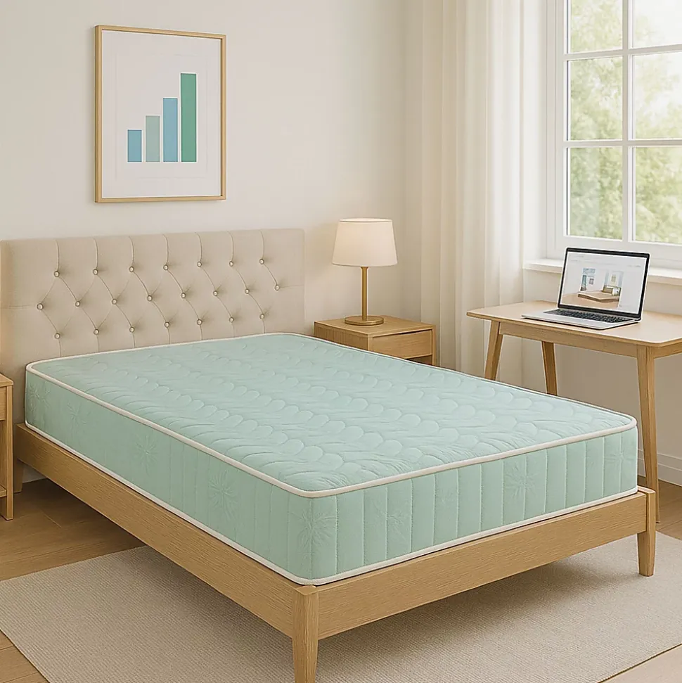 Matelas 19 cm Très Ferme Confort Optimal Usage Quotidien Soutien Idéal 140x200 MATELAS LUXE