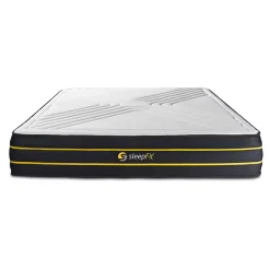 Matelas Mémoire de forme et micro ressorts ensachés - Confort : Equilibré