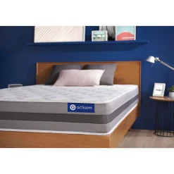 Matelas Ressorts ensachés et mémoire de forme - Confort : Mi-ferme