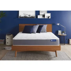 Matelas Ressorts ensachés et mémoire de forme - Confort : Mi-ferme