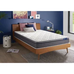 Matelas Ressorts ensachés et mémoire de forme - Confort : Equilibré