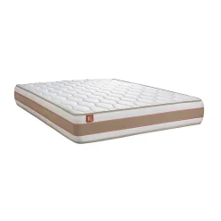 Matelas Ressorts ensachés et mémoire de forme - Confort : Equilibré