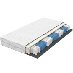 Matelas à ressorts ensachés Ortho Medic 160x200cm, H3, certifié Oeko-Tex, ergonomique 7 zones, hauteur 20cm, fabriqué en CHINE