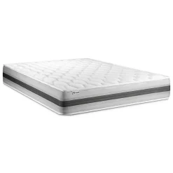Matelas Ressorts ensachés et mémoire de forme - Confort : Equilibré
