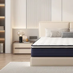 Matelas à Ressorts ensachés 140x190cm, 25 cm d'épaisseur