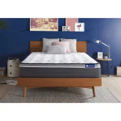 Matelas Ressorts ensachés et mémoire de forme - Confort : Très ferme