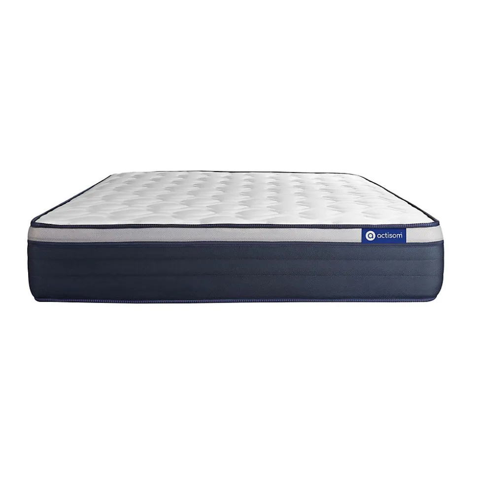 Matelas Ressorts ensachés et mémoire de forme - Confort : Ferme
