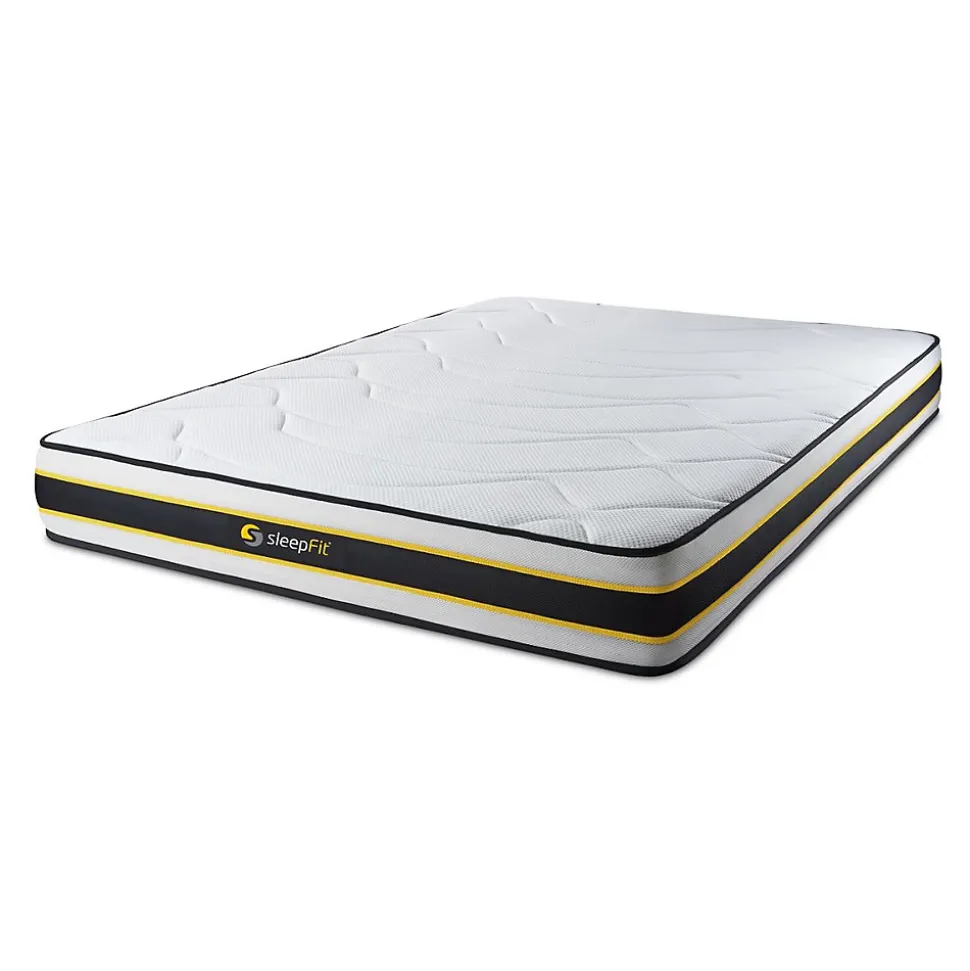 Matelas Ressorts ensachés et mémoire de forme - Confort : Ferme