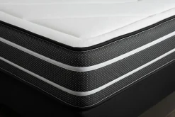 Matelas Ressorts ensachés et mémoire de forme - Confort : Ferme