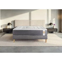 Matelas Ressorts ensachés et mémoire de forme - Confort : Ferme