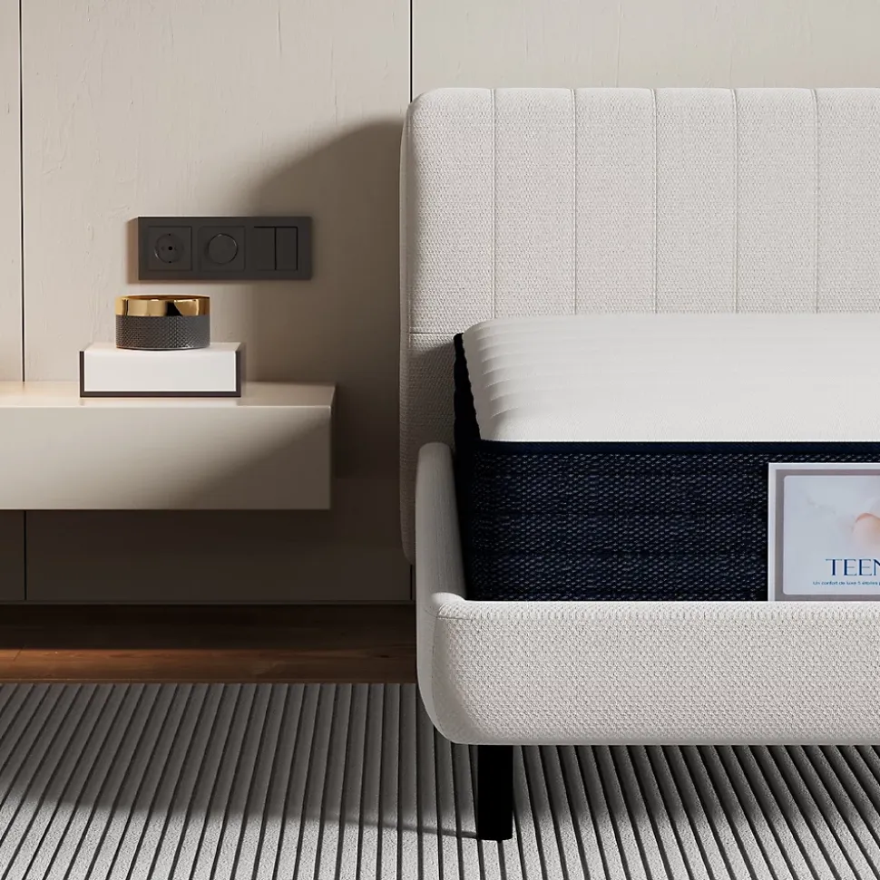 Matelas à ressorts 160x200 cm, épaisseur 22 cm