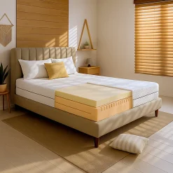 Matelas 140 X 200 Hauteur 14 cm Orthopédique Hypoallergénique Fabriqué en Italie