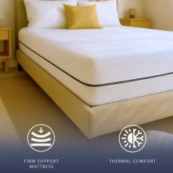 Matelas 160 X 200 Hauteur 18 cm Orthopédique Hypoallergénique Fabriqué en Italie