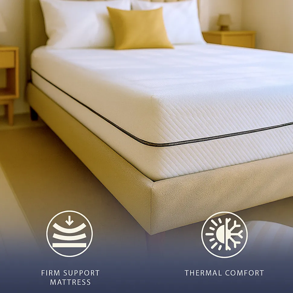 Matelas 90 X 200 Hauteur 16 cm Orthopédique Hypoallergénique Fabriqué en Italie