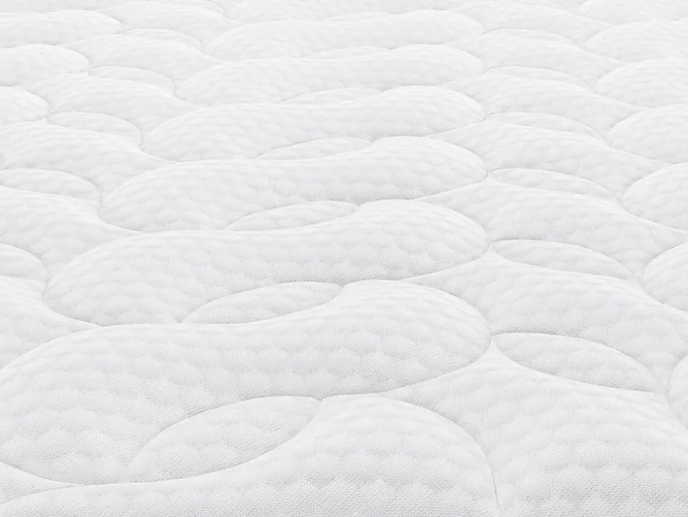 Matelas 140 x 190 cm anti-feu ressorts ensachés et surmatelas intégré ép.28cm - DELICE de YSMÉE HÔTEL