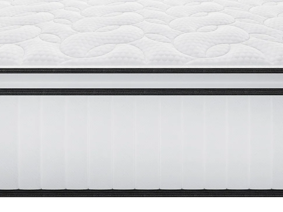 Matelas 140 x 190 cm anti-feu ressorts ensachés et surmatelas intégré ép.28cm - DELICE de YSMÉE HÔTEL