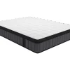 Matelas 160 x 200 cm hybride ressorts ensachés 7 zones et gel à mémoire de forme ép.25cm - TOLCA de YSMÉE