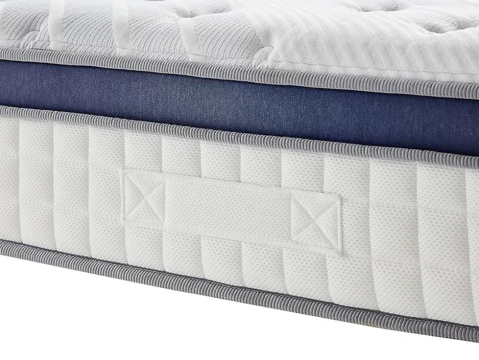Matelas 180 x 200 cm hybride ressorts ensachés 7 zones et mémoire de forme ép.25cm - MALAO de PALACIO