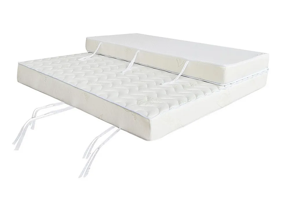 Matelas 140 x 190 cm mousse BZ aloe vera ép.12cm - FIESTA de NATUREA