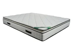 Matelas 180 x 200 cm mousse et coutil bambou ép.23cm - ADANA de NATUREA