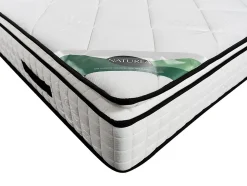 Matelas 180 x 200 cm mousse et coutil bambou ép.23cm - ADANA de NATUREA
