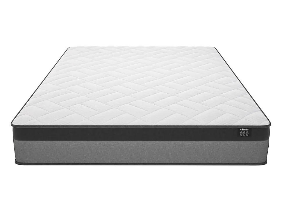 Matelas 140 x 190 cm ressorts ensachés et mémoire de forme ép.24cm - ILLUSION de YSMÉE