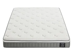 Matelas 140 x 190 cm ressorts ensachés et accueil mémoire de forme ép.21cm - VITOGO de YSMÉE