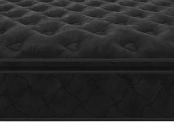 Matelas 140 x 190 cm ressorts ensachés surmatelas intégré ép.28cm - BLACK DREAM de YSMÉE