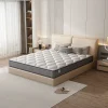 Matelas a Memoire 90x190cm de Forme en Mousse et Ressorts, Épaisseur20 cm