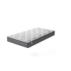 Matelas a Memoire 90x190cm de Forme en Mousse et Ressorts, Épaisseur20 cm