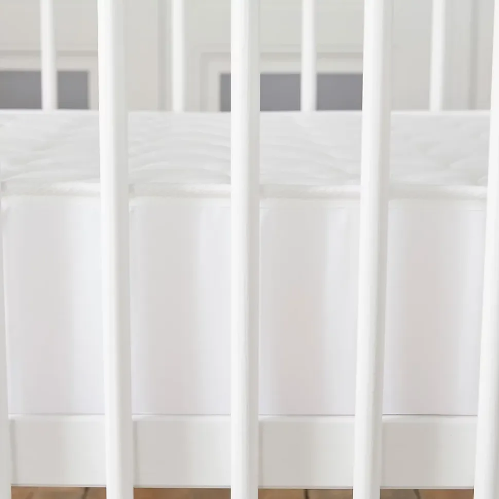 Matelas Bébé Climatisé - 1 Face Été Fraîche et 1 Face Hiver Ouatinée - Anti-acarien - Oeko-Tex - Fabrication française