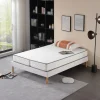 Matelas clic clac - 160x200 - hauteur 10 cm - soutien ferme - confort optimal - usage quotidien - techno10