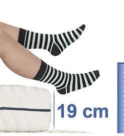 Matelas confort 7 zones orthopediques blanc ABEIL Dimension - 140X190